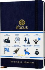 Business Planner Undated for Entrepreneurs! Focus Project Notebook for Productivity! Daily Weekly Self Organizer Planner / Win the Day! Beat Procrastination! Ifocus - A5 work planner - Image 2