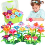 CENOVE Birthday Toys Gifts for 3 4 5 Years Old Toddler Girls Boys,Flower Garden Building Toy STEM Educational Activity Preschool Gift Toys for Kids Age 3+ with Storage Box - Image 2