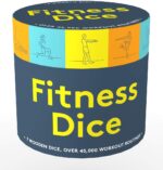 Chronicle Books Fitness Dice: 7 Wooden Dice, Over 45,000 Workout Routines - Image 2