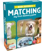 Chuckle & Roar - Matching Game Baby Animals - Board Game for Kids 3 and up - Concentration Skill Development for Toddlers - Ages 3 and Up - Image 2