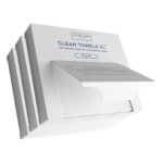 Clean Skin Club Clean Towels XL®, Travel Packs 100% USDA Biobased Disposable Face Towel, Eczema Association Accepted,Dry Wipes, TSA-Approved Travel Essential,10 ct per pack, 3 Packs, 30 Ct Total - Image 2