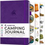 Clever Fox Camping Journal – Camper Log Book & RV Trip Planner – Outdoor Camp Journal & Adventure Travel Notebook – 12 Trips Total, 8 Pages per Trip – Hardcover, A5 Size (Purple) - Image 2