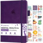 Clever Fox Mental Health & Anxiety Journal – Guided CBT Journal with Prompts for Self Help & Stress Relief – Mood & Emotion Tracker (Purple) - Image 2