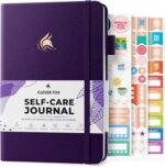 Clever Fox Self-Care Journal – Daily Reflection Notebook – Mental Health & Personal Development Planner, Meditation & Mood Log, A5 (Purple) - Image 2