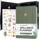 Clever Fox Wellness Planner Premium – Daily Lifestyle Journal to Support Health, Nutrition & Exercise – Healthy Living Journal with Meal, Exercise & Habit Trackers – Lasts 3 Months (Cypress) - Image 2