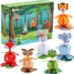 Coola Craft Kits for Kids Felt Animal Toddler Craft - 6Pack Art and Craft DIY Early Educational Toys Suitable Need Best Gift for Kids Age 3-6,7,8,9 - Image 2