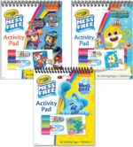 Crayola Nickelodeon Color Wonder Activity Pad Bundle (3 Pack), Toddler Stocking Stuffer, Mess Free Coloring Set for Kids, Holiday & Christmas Gifts for Kids, 3+ - Image 2