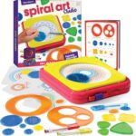 Dan&Darci Spiral Art Kit for Kids - Craft Set for Girls & Boys Ages 6-12 - Gifts for 6, 7, 8, 9, 10 Year Old Girl, Boy - Toys and Crafts Kits Gift - Arts Birthday Retro Vintage Ideas Drawing - Image 2