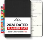Dated, 2026 Planner, 8.5" x 11" - The Productivity Planner to Achieve Your 2026 Goals - Planner 2026-2027 by PRODUCTIVITY STORE (A4, BLACK) - Image 2