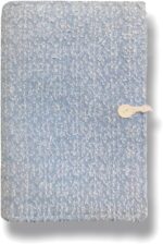 Denim A6 Refillable Binder - 6-Ring Lightweight Notebook, Travel Journal & Planner,Pocket,Gift for Students, Women,Girls Minimalists (Whispers) - Image 2