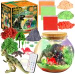 Dinosaur Activities Toys-Dinosaur Terrarium Craft Kits for Boys-Birthday Gifts for Kids Age 4 5 6 7 8 Years Old - Image 2