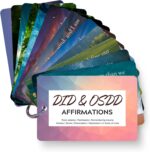 Dissociative Identity Disorder(DID) and OSDD Affirmation Cards for Trauma, CPTSD, Dissociation, Anxiety, and Flashbacks - Portable Therapy Tool - Image 2