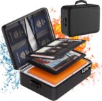 DocSafe 5200°F Document Organizer with Lock,Upgraded Heat Insulated Fireproof＆Waterproof Box 8 Layers File Organizer,Portable Home Travel Safe Storage for Important Documents, Files and More - Image 2