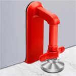 Door Stoppers Security - Portable Door Lock for Travel Anti Theft Door Blocker, Hotel Room Apartment Safety - No Drill Garage Door Brace Devices for Women, Children - Sleep with Peace of Mind - Image 2