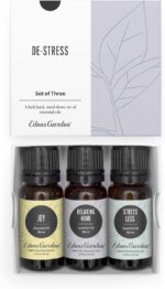 Edens Garden De-Stress Essential Oil 3 Set – 100% Pure Therapeutic Grade Aromatherapy Blends for Relaxation & Stress Relief Gift Set – No Fragrance Oil & Undiluted for Home Diffusers, 10 ml/ 3 Pack - Image 2