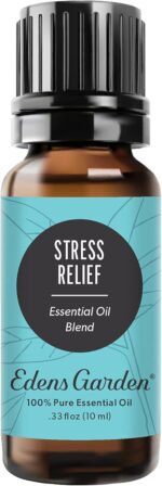 Edens Garden Stress Relief Essential Oil Blend- 100% Pure Premium Grade, Undiluted, Natural, Therapeutic, Aromatherapy, The Best for Diffusing, Skin, Candle, Humidifiers 10 ml (.33 fl oz) - Image 2