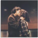 EymaNn Fine Art Aesthetics Cute Lesbian Couple, Cute Couple Goals, Couple Goals, We Fell in Love Canvas Wall Art Prints for Wall Decor Room Decor Bedroom Decor Gifts 12x12inch(30x30cm) Unframe-style - Image 2