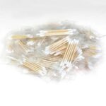Eyxformula Travel Cotton Swabs, Individually Wrapped, 500 Count Bulk, Sterile Double Round Tip Soft Cotton Buds with Durable Bamboo Sticks for Ear Cleaning, Hygiene, Beauty & Makeup, Pet Care - Image 2