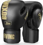 FIVING Boxing Gloves for Men and Women Suitable for Boxing Kickboxing Mixed Martial Arts Muay Thai MMA Heavy Bag Training - Image 2