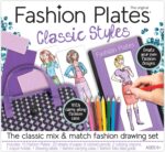 Fashion Plates Classic – Girls Fashion, Mix-and-Match Drawing Kit, Arts and Crafts, Coloring, Art Supplies, Craft Supplies, Stencils, Crayons Included, Create Your Own Fashion Designs, Ages 6+ - Image 2