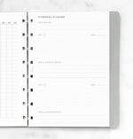 Filofax Travel Planner Notebook Refill, A5 Size, 8.27-inches Height, White, B132930 - Image 2