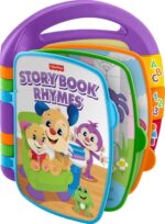 Fisher-Price Baby Learning Toy Laugh & Learn Storybook Rhymes Musical Book with Lights & Sounds for Infants Ages 6+ Months - Image 2