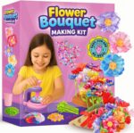 Flower Bouquet Making Kit Toy for Kids - 5 Year Old Girl Gift, Toys for 7 Year Old Girls Gifts, Arts and Crafts for Girls Ages 4 5 6 7 8 8-12 + Christmas Gift Ideas - 6 Year Old Girl Gifts Birthday - Image 2