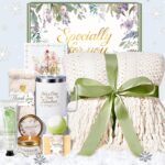 Get Well Soon Gifts for Women, Self Care Gift Baskets, Christmas Birthday Gifts for Women Spa Care Package, Thinking of You Sympathy Gift Box for Mom, Her, Friend, Sister, Wife (Ivory) - Image 2