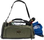 Gold BJJ Jiu Jitsu Duffle Bag - Waterproof Pocket for Sweaty Gi, Rashguard, or Shoes - The Perfect Duffel Bag for Martial Arts Gear, Boxing, MMA, and More - Image 2