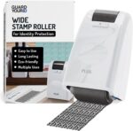 Guard Your ID Wide Stamp Roller for Identity Protection, White - Image 2