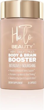 Halo Beauty Her Daily Multi | Women’s Multivitamin Supplement | Daily Energy, Mental Clarity, Brain & Overall Wellness Support with B6, D3 & Zinc | Vegan Daily Capsules | 1-Month Supply - Image 2