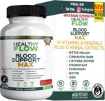 Healthy Flow Blood Support Max, 60 Capsules, Herbal Supplement with Vitamins & Minerals (1) - Image 2