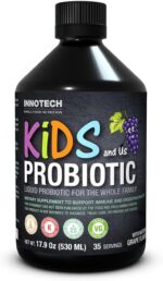 INNOTECH Nutrition: Kids and Us Liquid Probiotic, Grape Flavour - 530 ml - Image 2