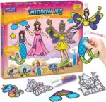 Imagimake Window Art Princess | Suncatcher Kit | Arts and Crafts for Kids Ages 8-12 | Girls Toys Age 6-8 | Princess Gifts for Girls Age 6-8 | 5 Year Old Girl Gift | Fun Christmas Gifts for Grandkids - Image 2