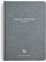 Intelligent Change 3-Month Productivity Planner Tools for Time-Management and Mindfulness, Tear-Out To-Do List, A5 Undated Quarterly Planner, Gray - Image 2