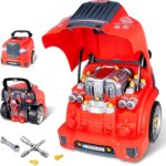 Interactive Truck Engine Toy with Removable Parts - Lights, Sounds, and Fun for Young Mechanics -Unleash their Creativity and Motor Skills with this Truck Engine Toy- Ideal Gift for 3-5-Year-Old Boys - Image 2