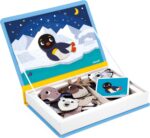 Janod - Magnéti'Book Polar Animals - Magnetic Educational Game 30 Magnets + 10 Models - Children's Toy Made of Cardboard - Develops Fine Motor Skills and Imagination - Suitable for Ages 3 and Above - Image 2