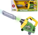 John Deere Leaf Blower Toy for Kids – Pretend Construction Tool with Lights and Sounds | Blows Real Air - Image 2