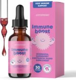 JoySpring Immune Drops – Kids’ Immunity Support Supplement with Organic Elderberry Liquid, Echinacea, Oregon Grape Root & Orange Peel for Ages 3–16+ Years & Adults | 1 fl oz (30 Servings) - Image 2