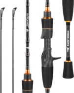 KastKing Zephyr Finesse Fishing Rods – BFS Baitcasting & Spinning Rods, IM6 Graphite, Extra Twin-Tip, 2pc & 3pc Travel Design, Ultra-Light Lure Casting, Stainless Steel Guides with Zirconium Rings - Image 2