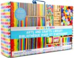 Kid Made Modern Arts and Craft Kit – A DIY 3.8 Pounds of Hobby Craft Supplies & Materials Box for Creative Art Projects for Kids Age 4 5 6 7 8 9 10 11 & 12 Year Old Girls & Boys - Image 2
