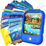 Kids Learning Tablet Educational Learning Pad for Toddlers 2-5 to Learn Alphabets, Numbers, Foods, Time, Music, Talking Cards for Toddlers，Learning Educational Toy Kids Gifts - Image 2