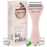 Kitsch Ice Roller for Face – Stainless Steel Face Ice Roller to Reduce Puffiness, Redness & Headaches – Cooling Facial Roller for Skin Care, Irritation Relief & Spa-Like Experience at Home - Pink - Image 2