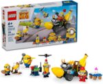 LEGO Despicable Me 4 Minions and Banana Car Toy Gift for Kids, Fun Illumination’s Despicable Me Playset, Creative Building Minions Toy for Boys and Girls Aged 6 and Up, 75580 - Image 2