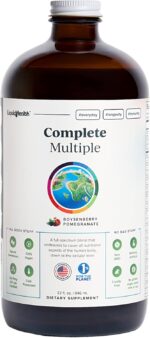 LIQUIDHEALTH Complete Multiple Adult Liquid Multivitamin - Essential Vitamins, Minerals & Nutrients, Immune Support, Gut Health, Energy, Detox - Made in USA, Vegan, Non-GMO, Sugar-Free (32 oz) - Image 2