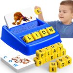 LIWIN LET'S GO! Learning Games for Kids Ages 3-8, Matching Letter Game for Kids Toys Ages 3-8 Educational Toys for 3-8 Year Olds Boys Girls Birthday Party Gifts for 3-8 Year Olds Boys Girls Blue - Image 2
