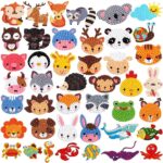 Labeol Diamond Art Kits for Kids Boys and Girls Ages 6-8-10-12 Easy to DIY Creative Diamond Art Sticker Craft by Numbers Kits for Kids and Adult Beginners (Animal) - Image 2