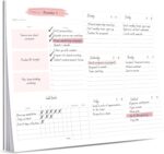 Lamare Weekly Planner Notepad – Premium Undated Weekly To Do List Notepad for School, Home & Office Day Planner, Desk To Do List and Productivity Planning Pad - Image 2