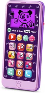 LeapFrog Chat and Count Emoji Phone, Purple - Image 2