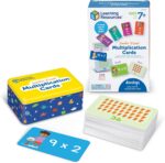 Learning Resources Jumbo Visual Multiplication Cards - Math Manipulatives, Montessori Activity, Back to School, Classroom Must Haves - Image 2